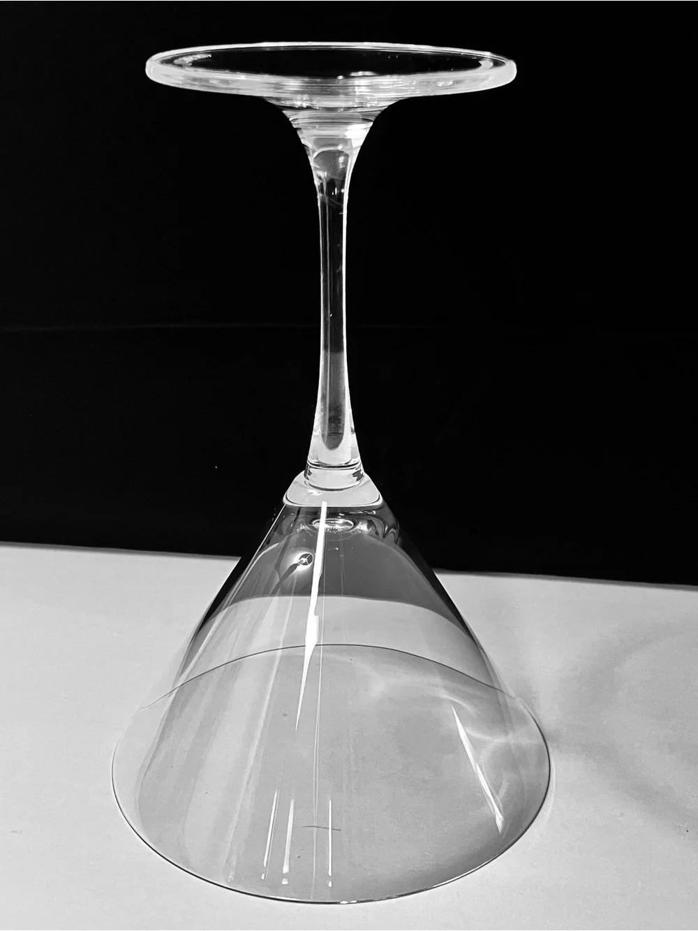 WATERFORD Robert Mondavi MARTINI GLASS / Light Scratches / DISCONTINUED Crystal